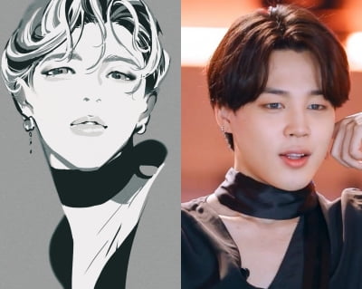 '예술가들의 뮤즈' 방탄소년단 지민, 전 세계 아티스트에 예술무대로 영감→名作 탄생