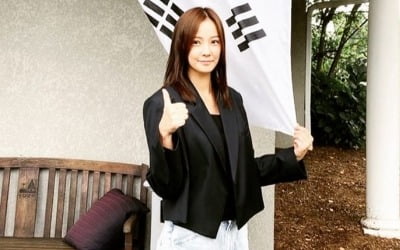 '권상우♥' 손태영, 해외 가면 애국심 샘솟는다더니…미국서 태극기 인증샷 [TEN★]