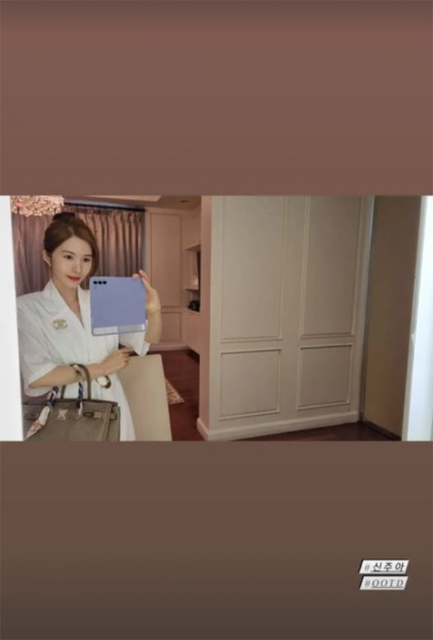 '사업가♥' 신주아, 명품 C사+H사 조합…태국재벌家 사모님의 개천절 "OOTD" [TEN★]