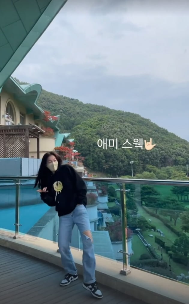 '정조국♥' 김성은, "애미 스웩" 아들 낮잠 타임에 신난 애셋맘 [TEN★]