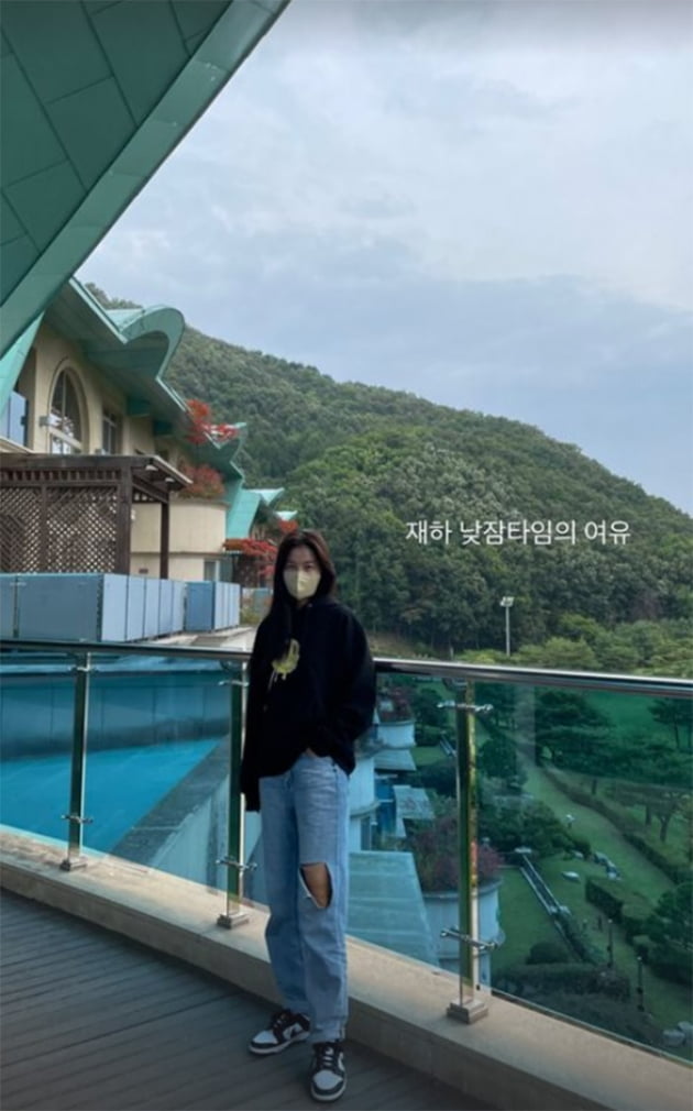 '정조국♥' 김성은, "애미 스웩" 아들 낮잠 타임에 신난 애셋맘 [TEN★]
