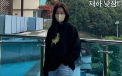 '정조국♥' 김성은, "애미 스웩" 아들 낮잠 타임에 신난 애셋맘 [TEN★]