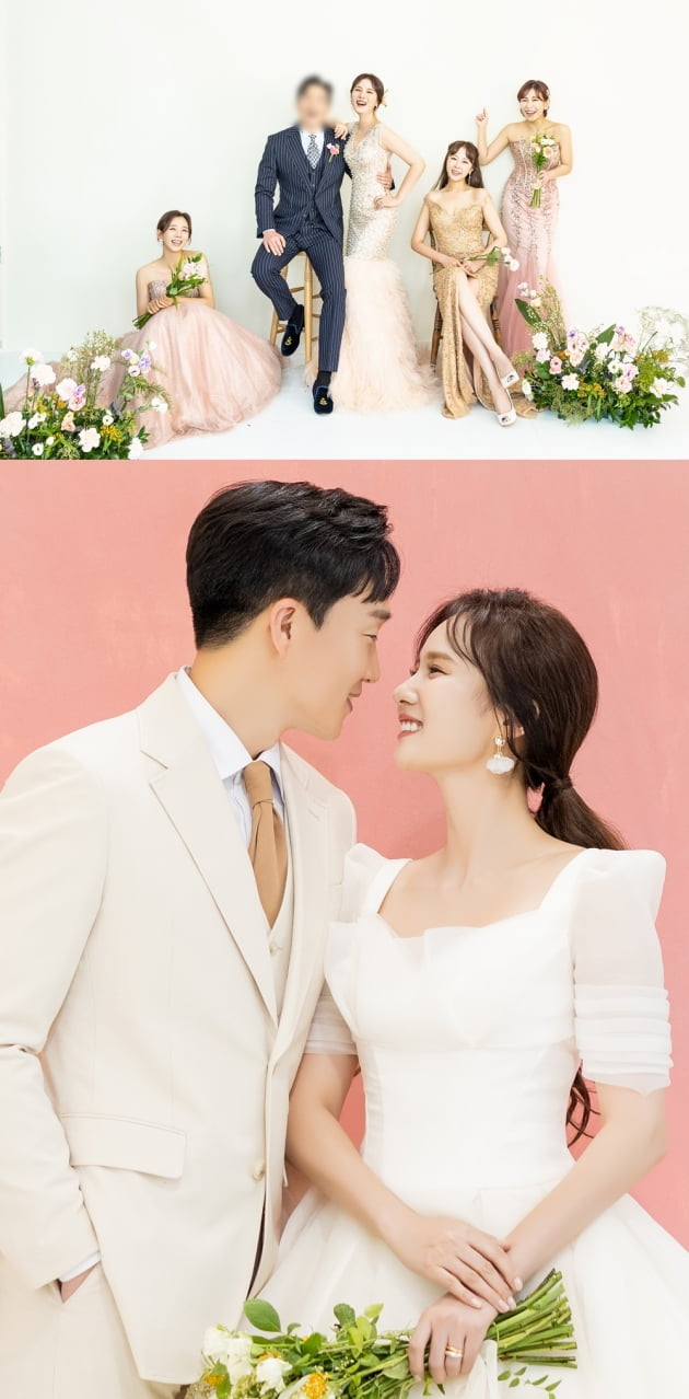 써니힐 빛나 웨딩사진./ 사진제공=해피메리드컴퍼니