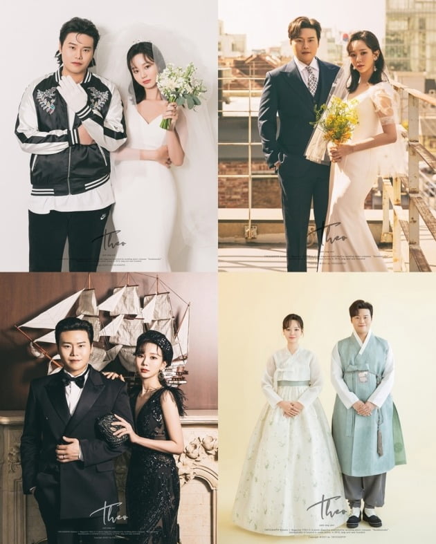 사진제공=해피메리드컴퍼니, 웨딩디렉터봉드, 테오그라피, 모니카블랑쉬, 와일드디아웨딩, 규중칠우, 모아위, 마인모리, 스플렌디노, 정민경스타일리스트, 스튜디오원