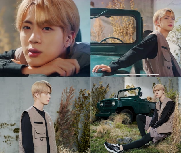 방탄소년단 진, 가을 분위기 물씬 나는 ‘일상이 곧 여행이 되는 방법’
