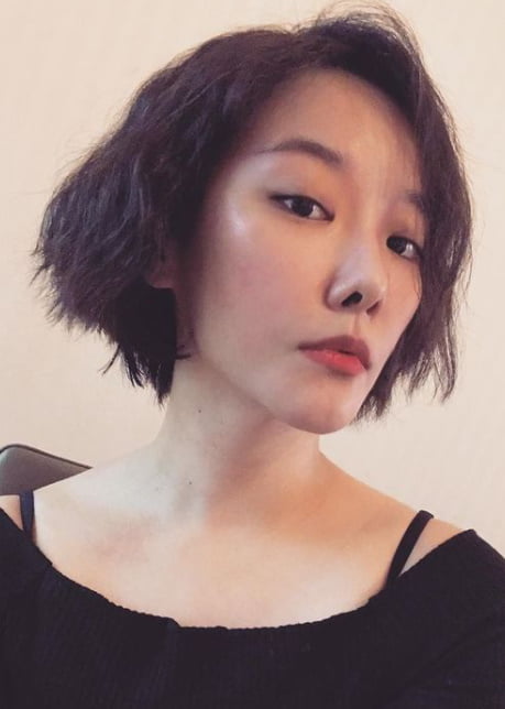 '이준혁♥' 호란, 단발컷 효과? 갸름해진 얼굴형 [TEN★]