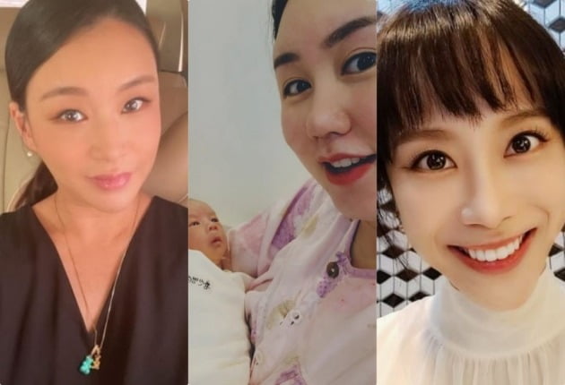 배윤영, 황신영, 조민아./사진=SNS