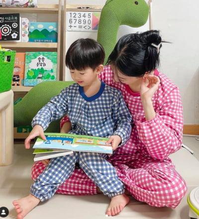 '돌싱맘' 배수진, 아들과 커플 잠옷…"완전 부들부들" [TEN★]
