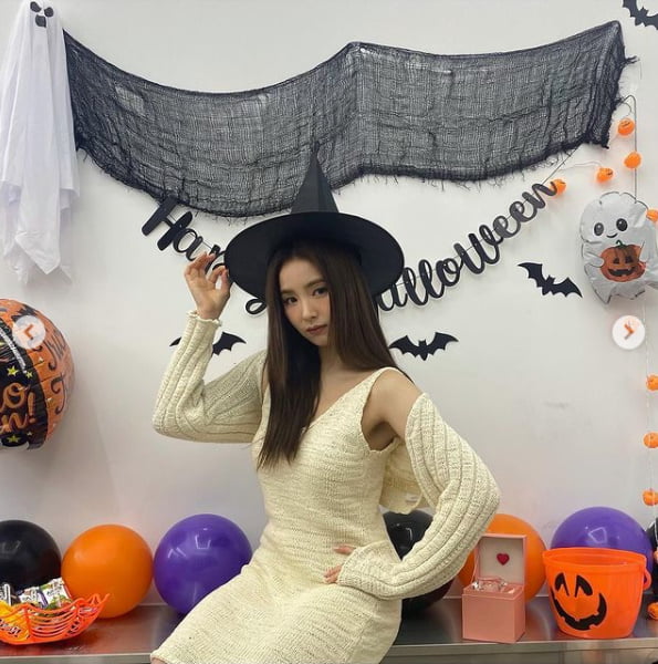 신세경, 마녀 같은 천사...해피 할로윈[TEN★]