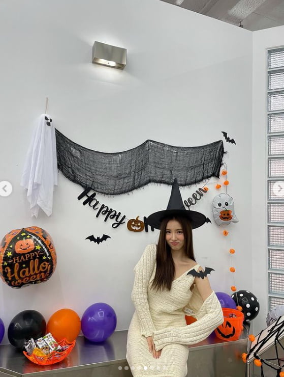 신세경, 마녀 같은 천사...해피 할로윈[TEN★]