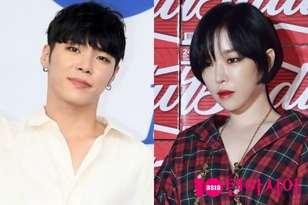 가수 휘성(왼쪽)과 가인/ 사진=텐아시아 DB