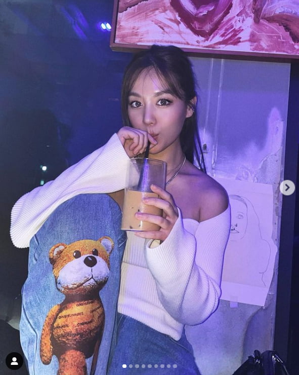 '꼭지' 김희정, 점점 더 과감해지는 섹시美...이국적 미모[TEN★]
