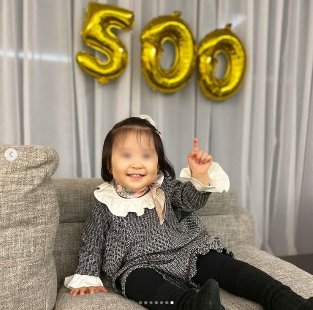 ‘김수미 며느리’ 서효림, 딸과 테이트중...어느덧 500일 건강해서 고마워[TEN★]