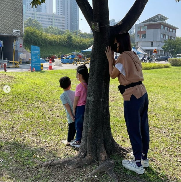 '정석원♥' 백지영, 아이들과 나들이 나선 백주부...행복한 일상[TEN★]