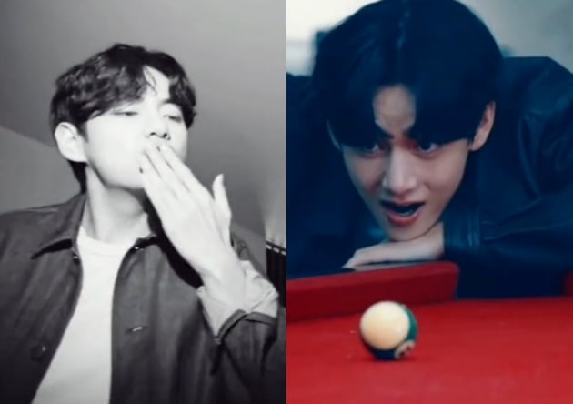 방탄소년단 뷔, "MV도 영화처럼" 청춘영화의 주인공처럼 변신