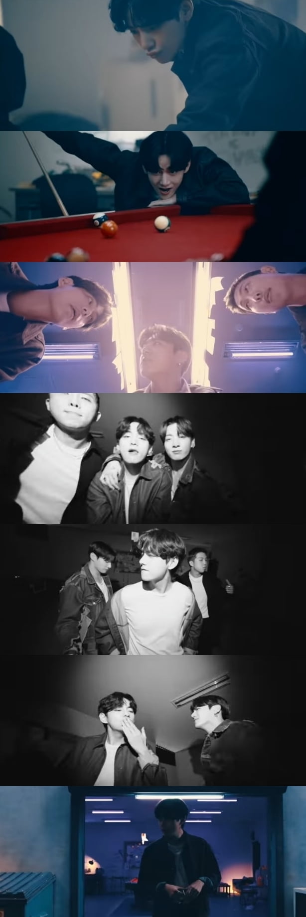 방탄소년단 뷔, "MV도 영화처럼" 청춘영화의 주인공처럼 변신