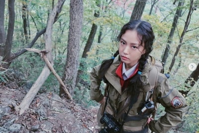 고민시, 잡티없는 자연미인...지리산 병아리 레인저 이다원 신고[TEN★]