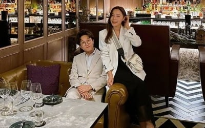 박성광♥이솔이, 오랜만에 데이트 "하루종일 차 얘기만" [TEN★]