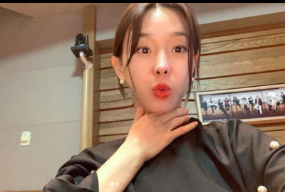 '문재완♥' 이지혜, 얼굴만 보면 'NO 임산부'…"8개월차 헥헥"  [TEN★]