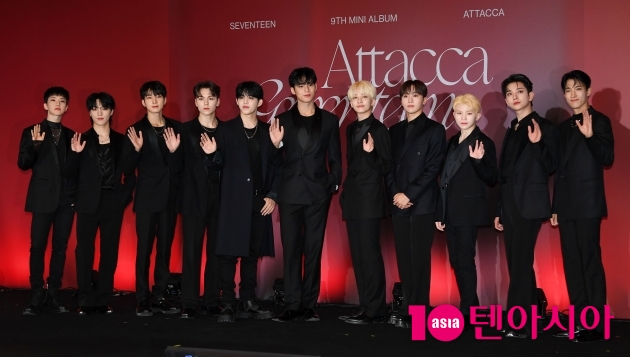 [TEN 포토] 세븐틴 '미니 9집 ‘Attacca’ (아타카)로 컴백'