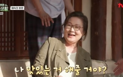 김해숙, 든든한 '엄마' 등장 "불고기 만들어왔어" 환호 ('산촌생활')
