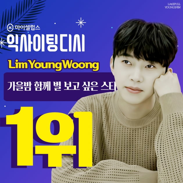 임영웅, '가을밤 함께 별 보고 싶은 스타' 1위