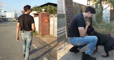 이정신, '일일 강혁욱'으로 변신…'기괴한 짖음·공격성有' 사냥개 만났다 ('개훌륭')