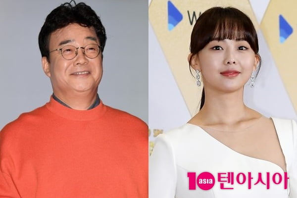 '골목식당' MC 백종원(왼쪽)과 금새록/ 사진=텐아시아 DB