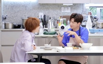 정상훈, 거미 초대해 라면 연구 "토마토+땅콩잼" ('편스토랑')