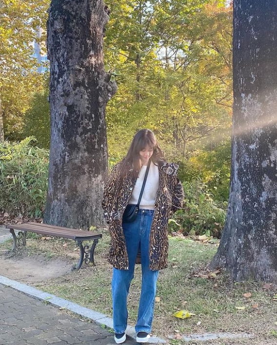 황우슬혜, 민낯으로 반전 호피 무늬 소화력 [TEN★]