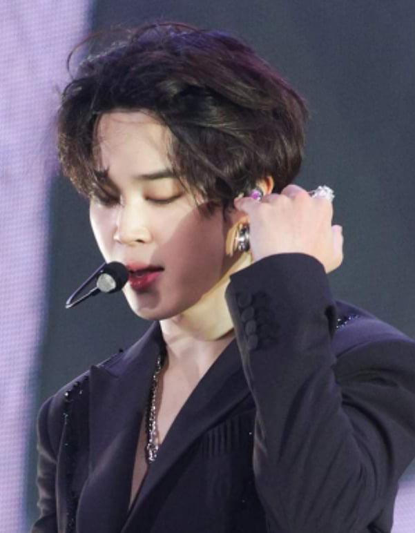 '두번은 없다' 방탄소년단 지민, 섹시인가 큐티인가 '블랙홀 치명미'