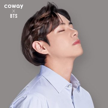 방탄소년단 뷔, 정수기 광고를 잊게한 궁극의 피사체[TEN★]