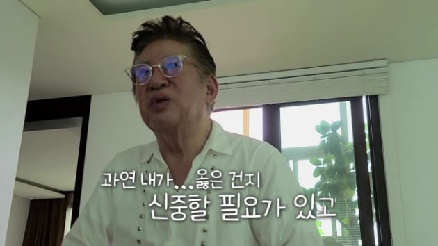김용건, 39세 연하와 낙태 강요 스캔들 후 공식 방송 "다 내 불찰" 심경 ('그랜파')