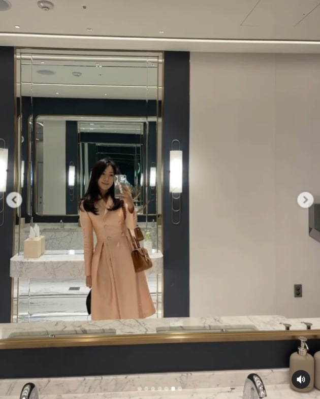 '이필모♥' 서수연, 살구색 드레스 입고 "결혼식장"…3살 아들 둔 엄마의 고충 [TEN★]