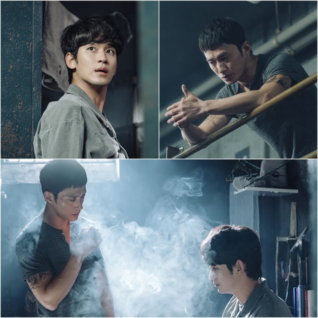 '어느 날' 김수현 김성규 /사진=쿠팡플레이, 초록뱀미디어, 더 스튜디오엠, 골드메달리스트