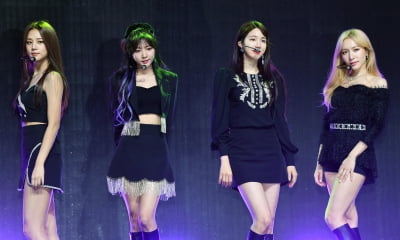 [TEN 포토] 라붐 "상상더하기 인기 7년 노력이 헛되지 않았다"