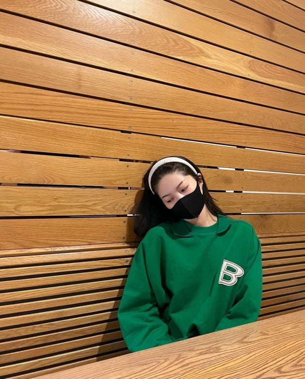 류이서, "♥전진 옷 보러 아울렛" 쇼핑 데이트…오이처럼 싱그러운 매력 [TEN★]