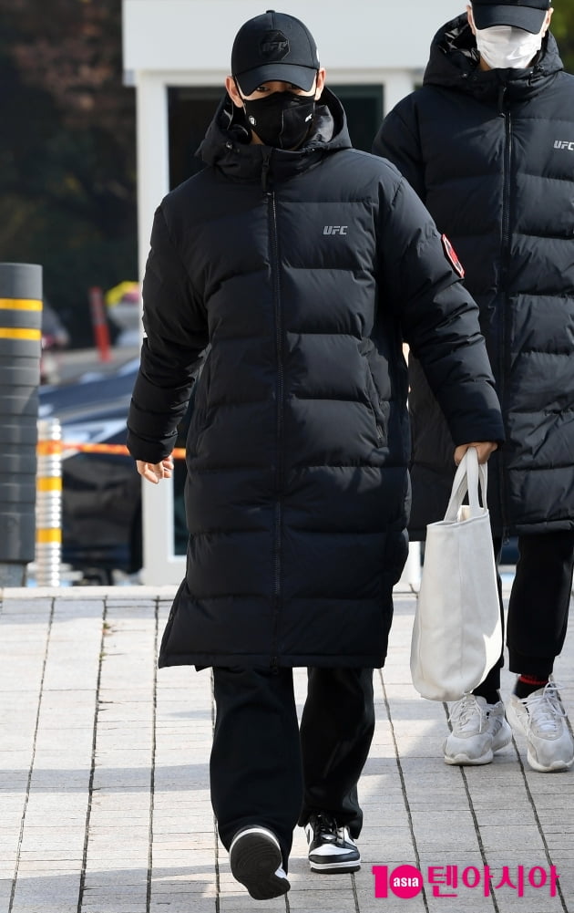 [TEN 포토] 정대현 '뮤지컬 공연 왔어요'
