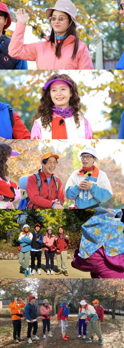 송지효X전소민, 동네 뒷산 가는데…'화려한 산악 패션' ('런닝맨')