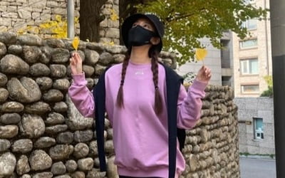 '백윤식 며느리' 정시아, 동네산책 중 "♥백도빈이 찍어준 사진, 처음으로 맘에 들어" [TEN★]