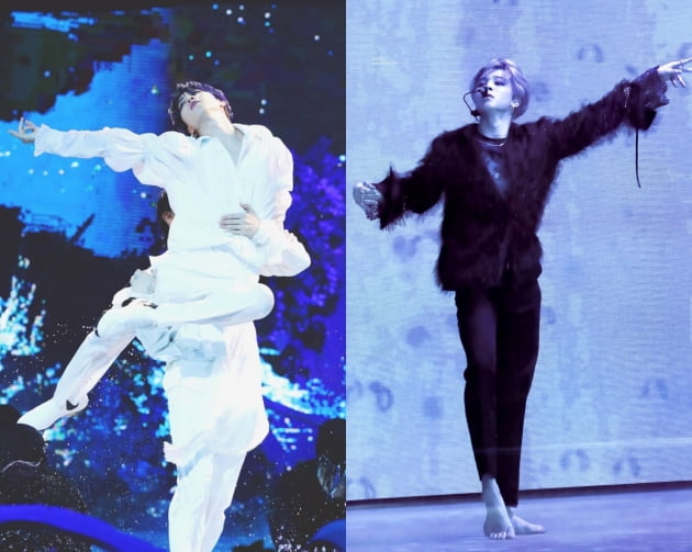 '블랙스완' BTS 지민, 'MMA' 레전드 무대 재조명…"그 자체가 예술"