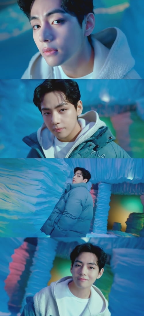 방탄소년단 뷔, "세련미+ 달콤보이스" 겨울 추위도 녹이는 설렘