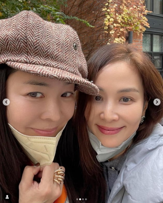 이혜영, 고소영과 아름다운 셀카...손태영 "투샷 자주 보여주세요"[TEN★]