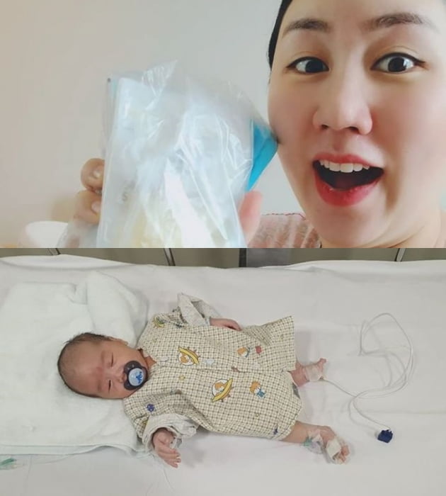 황신영, 세쌍둥이 중 둘째 응급 수술 "세균 감염으로 고름 뺐다"  [TEN★]