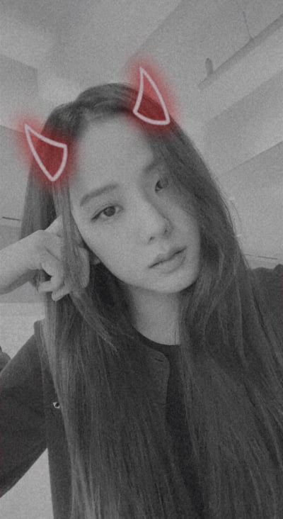 블랙핑크 지수야, 예쁜 빨간 악마야..?[TEN★]