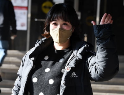 [TEN 포토] 정미애 '반가워요'