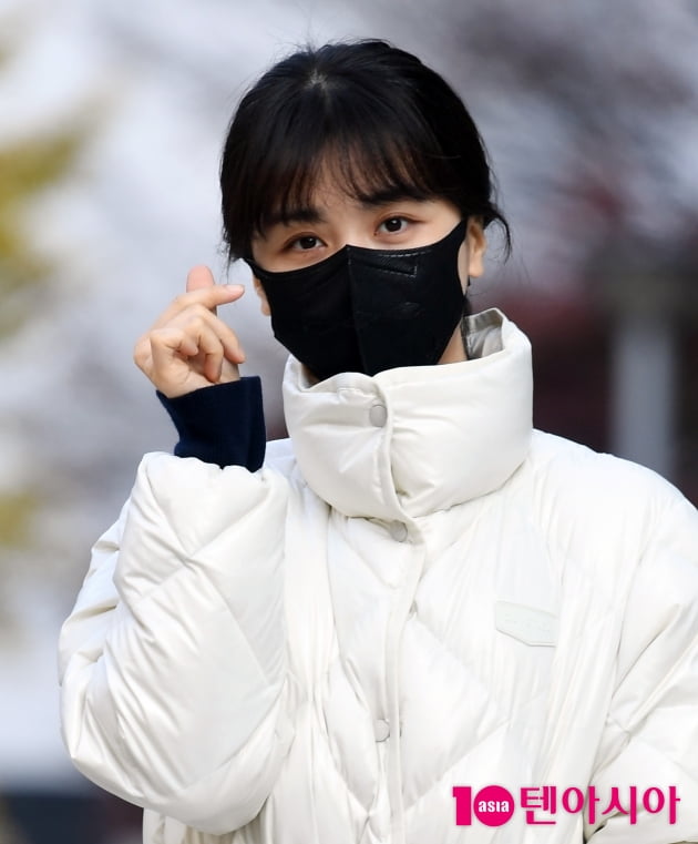 [TEN 포토] 박하선 '월요병 날리는 하트'