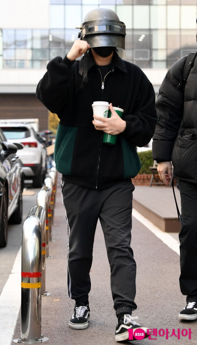 [TEN 포토] 에픽하이 타블로, 힘찬 파이팅!