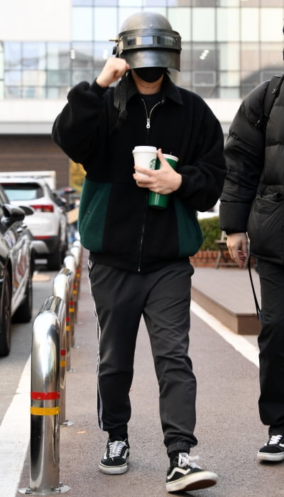 [TEN 포토] 에픽하이 타블로, 힘찬 파이팅!