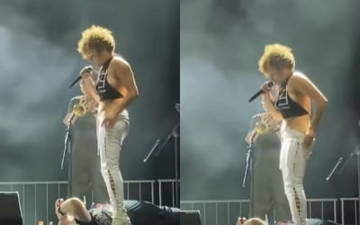 '용번 퍼포먼스' 여가수 "난 엽기 가수 아냐" 사과